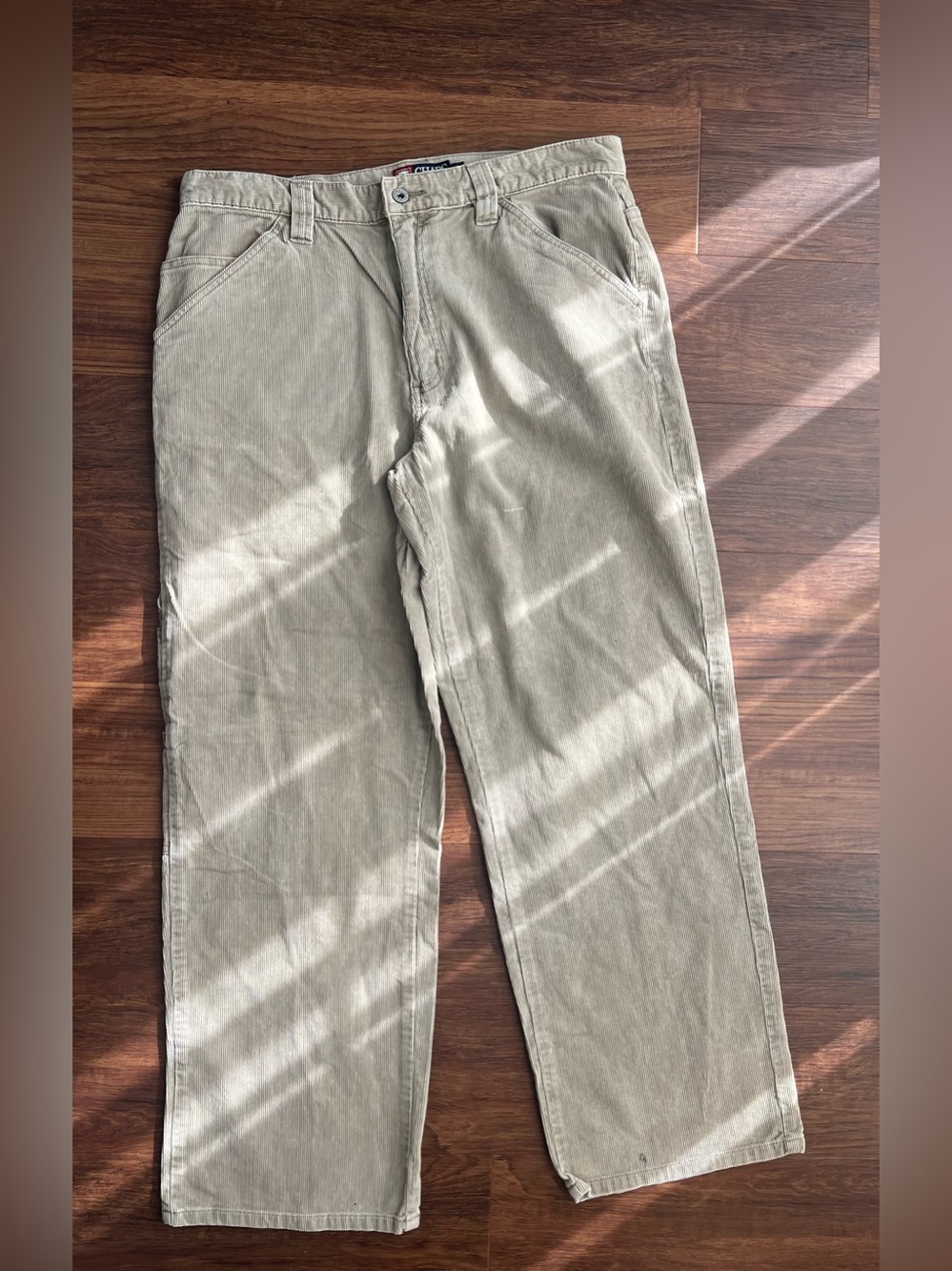 Chaps Ralph Lauren Vintage Carpenter Corduroy Pants size 33